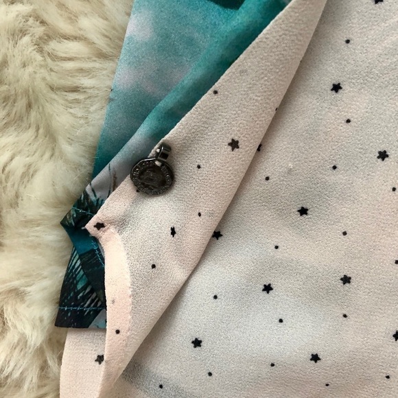 Scotch & Soda Flamingo & stars colourful Blouse - Picture 6 of 9